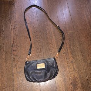 Marc Jacobs Classic Black Leather Q Percy Bag
